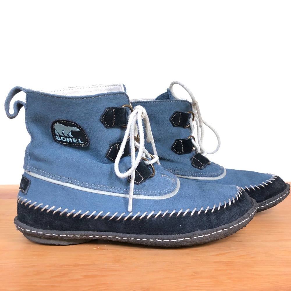 Sorel Thunder Joplin blue boots